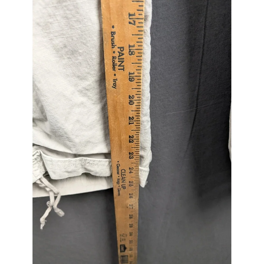Eddie Bauer Womens Beige Ripstop Cargo Capris‎ Size  16W